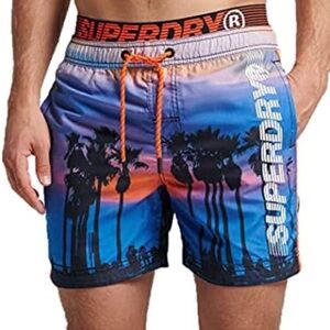 Superdry‎ Men's Sunset Palm Swim Shorts xl